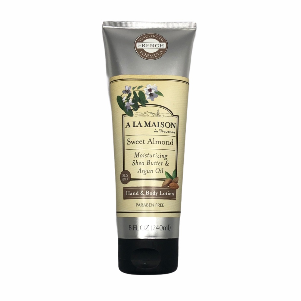 A LA MAISON de‎ PROVENCE SWEET ALMOND LOTION 8 OZ
